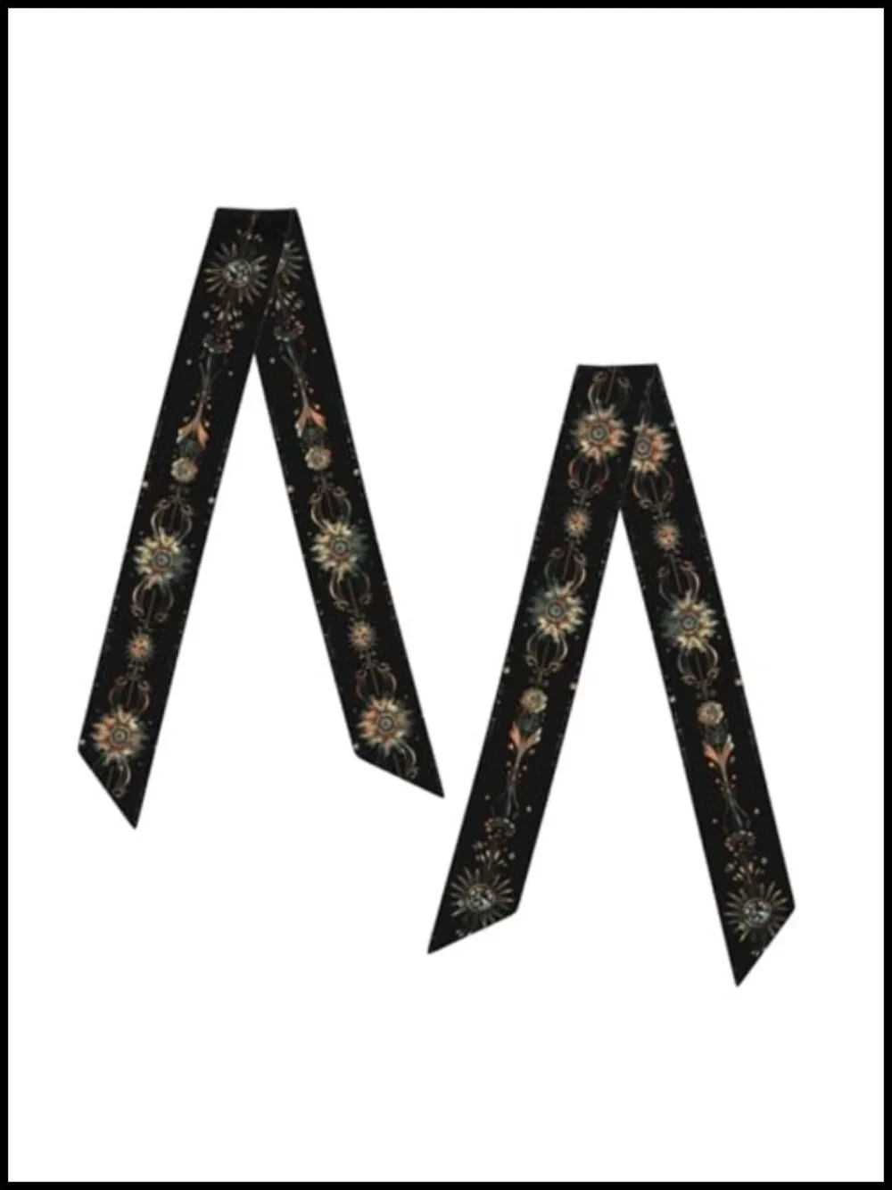 Women's Fashion Scarf 100% Polyester Silky Satin Head Scarf Neck Scarf Hair